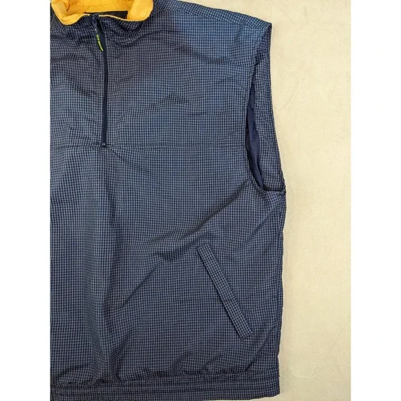 Sun Mountain Large Mens Vest Golf Outdoors‎ Casual Lined Windbreaker - Picture 3 of 12